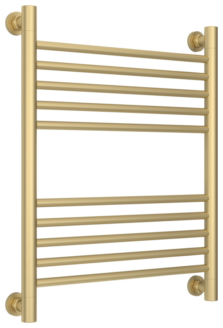 Полотенцесушитель водяной Сунержа Богема+ прямая 600х500 Матовая шампань