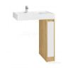 Тумба под раковину AQUATON Лондри 20 Дуб Сантана без фасада 1A267101LH0C0
