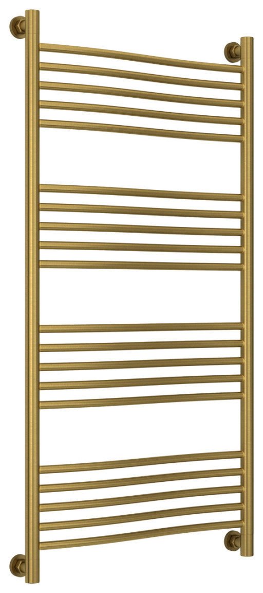 Полотенцесушитель водяной Сунержа Флюид+ 1200х600 Состаренная латунь