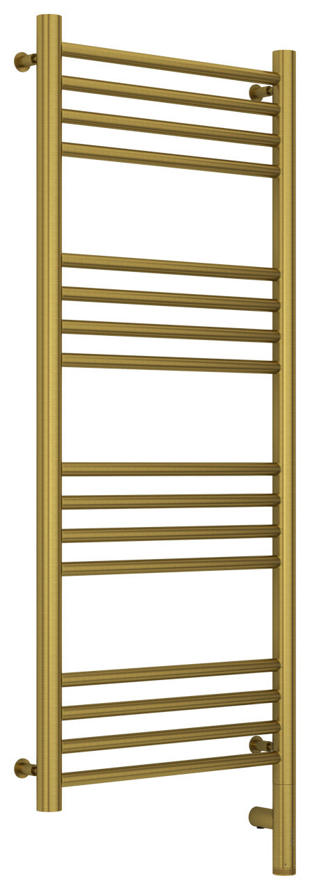 Полотенцесушитель электрический Сунержа Богема 3.0 прямая 1000х400 МЭМ правый Состаренная латунь