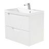 База под раковину подвесная с двумя выкатными ящиками 700x450x570 BelBagno VITTORIA-700-2C-SO-PINO-P