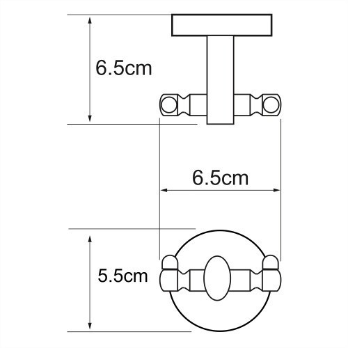 WasserKRAFT Rhein K-6223D Крючок двойной