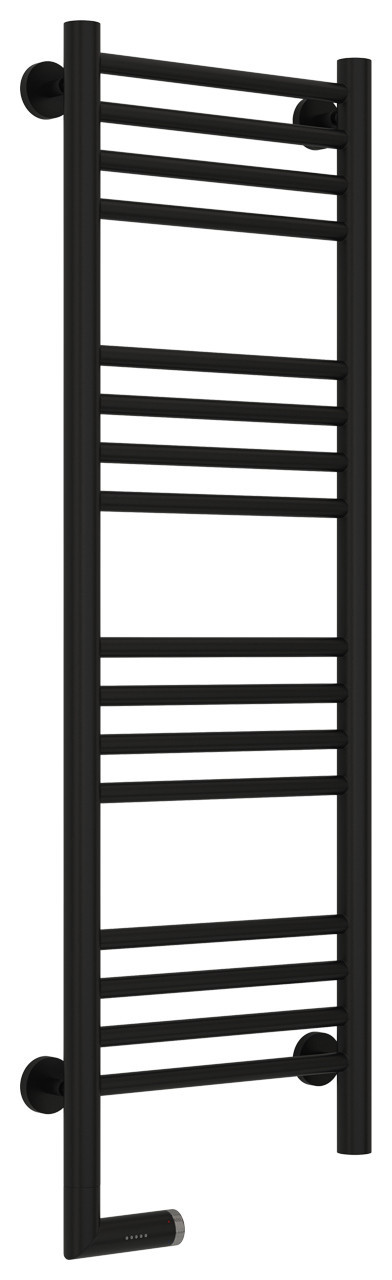 Полотенцесушитель электрический Сунержа Богема 2.0 прямая 1000х300 МЭМ левый Матовый чёрный