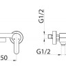 Ручной душ, ABS-пластик Cezares BB-D1C5