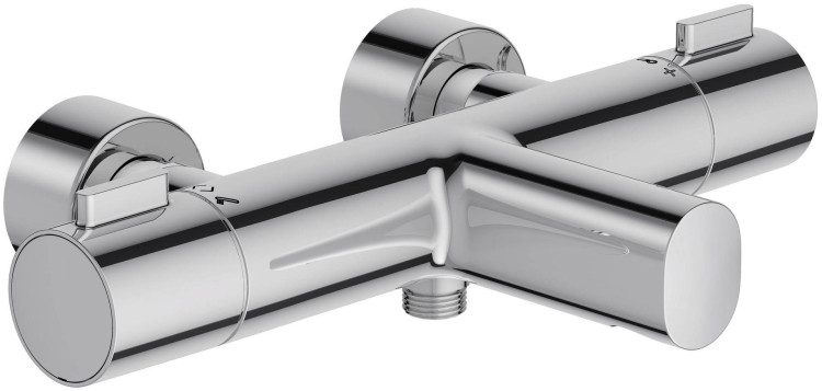 Термостатический настенный смеситель для ванны/душа Jacob Delafon CUFF E37037-CP