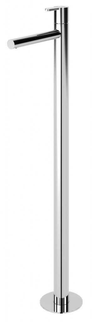 Смеситель для раковины напольный, однорычажный, с тонкой ручкой Cezares LEAF-TVP-L-BIO