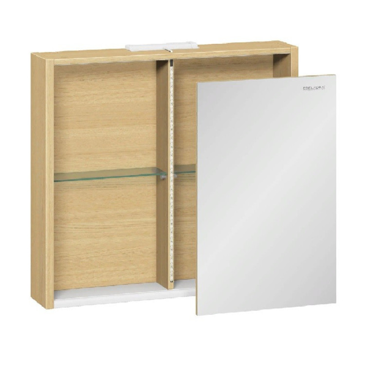 Зеркальный шкаф Edelform Unica 80 с подсветкой