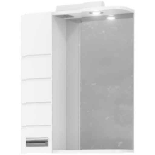 Зеркальный шкаф Raval Kub 50 с подсветкой