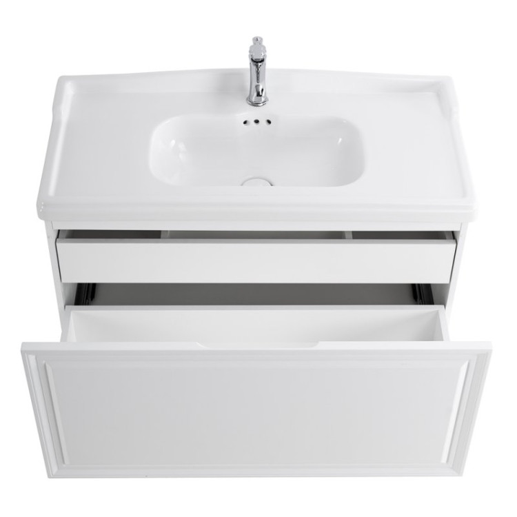 Раковина керамическая 80 см Cezares CZR-ELT-80-LVB