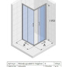 Душевой уголок Riho Hamar GR442 90x90