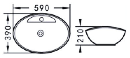Раковина Mira MR-8001