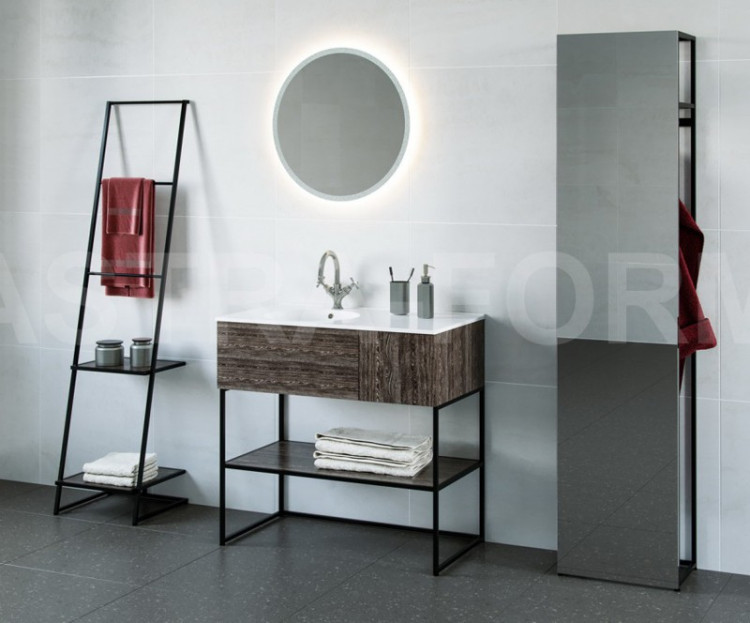 Тумба с раковиной Astra Form Лофт 90 1 ящик