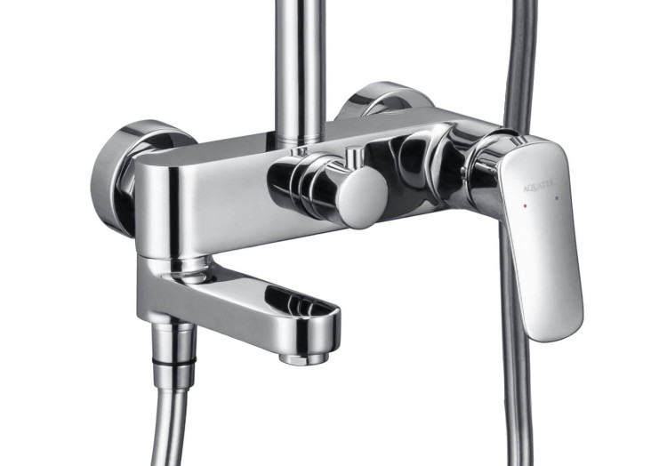 Душевая система 3jet 250мм Aquatek AQ2040CR