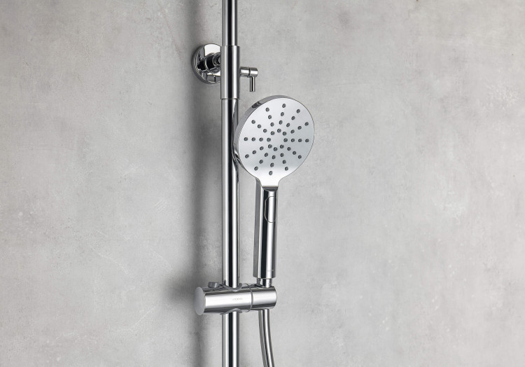 Душевая система 3jet 250мм Aquatek AQ2040CR