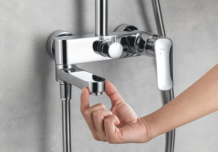 Душевая система 3jet 250мм Aquatek AQ2040CR