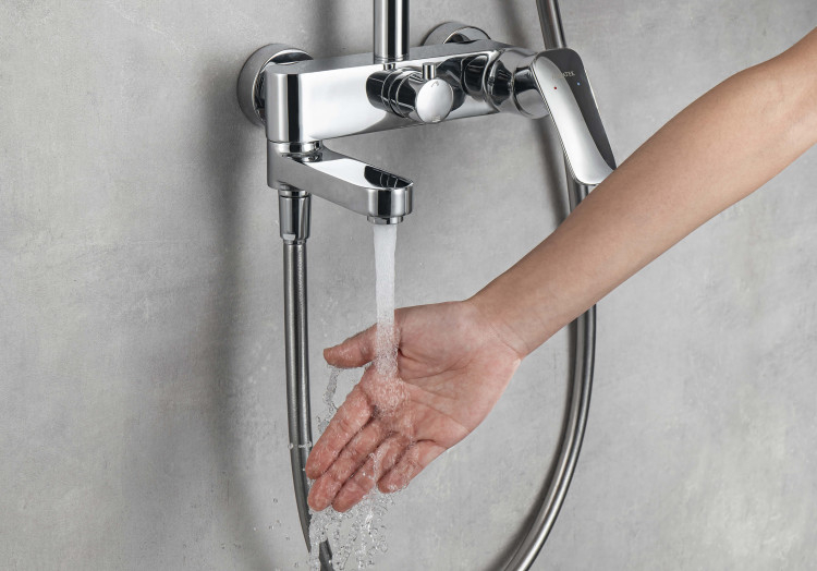 Душевая система 3jet 250мм Aquatek AQ2040CR