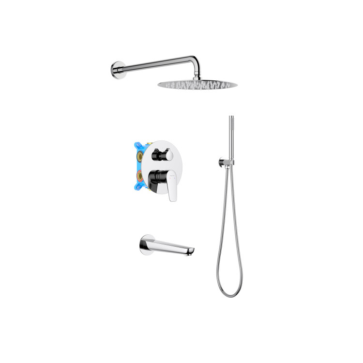 Set 4 в 1 душевой комплект Aquatek AQ1173CR БЕТТА