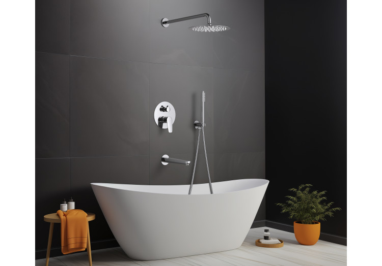 Set 4 в 1 душевой комплект Aquatek AQ1173CR БЕТТА