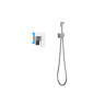Набор с гигиеническим душем (смеситель + гигиеническая лейка + шланг + шланговое подсоединение с держателем) Aquatek AQ1619CR ЛИБРА