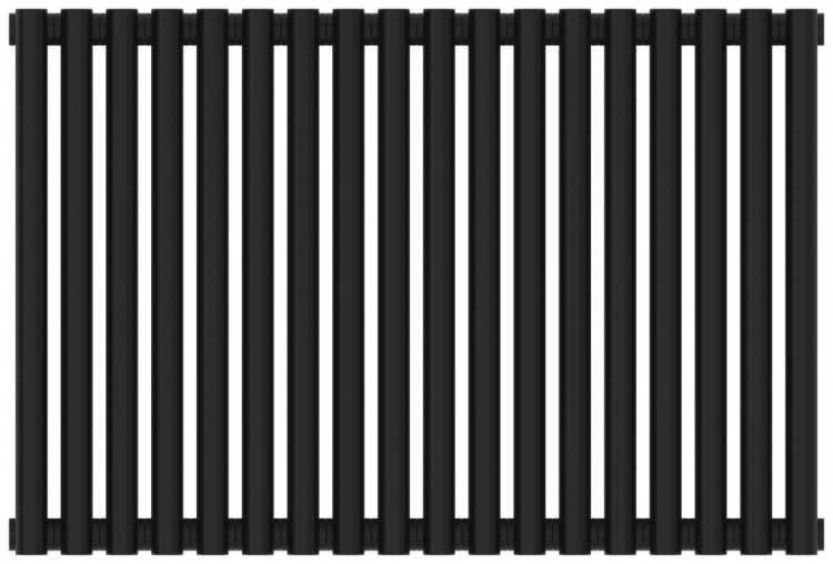 Отопительный радиатор Сунержа Эстет-11 500х810 18 секций Матовый чёрный