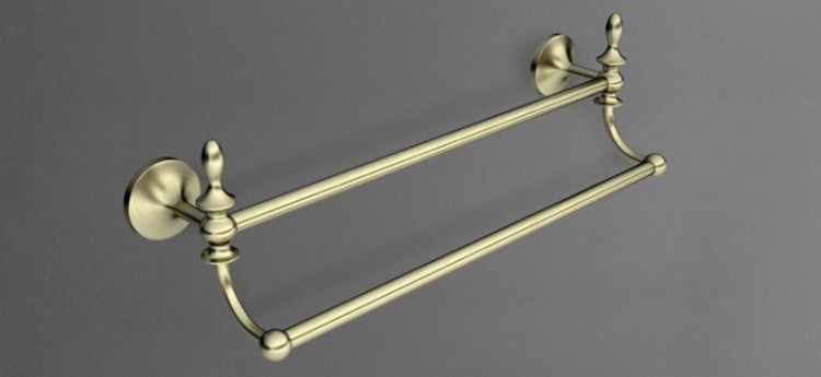 Полотенцедержатель двойной подвесной 60 см ART&MAX AM-E-4248-Cr