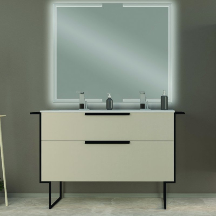 Колонна подвесная с одной распашной дверцей и выдвижным ящиком, 35x32x150 Cezares 55182