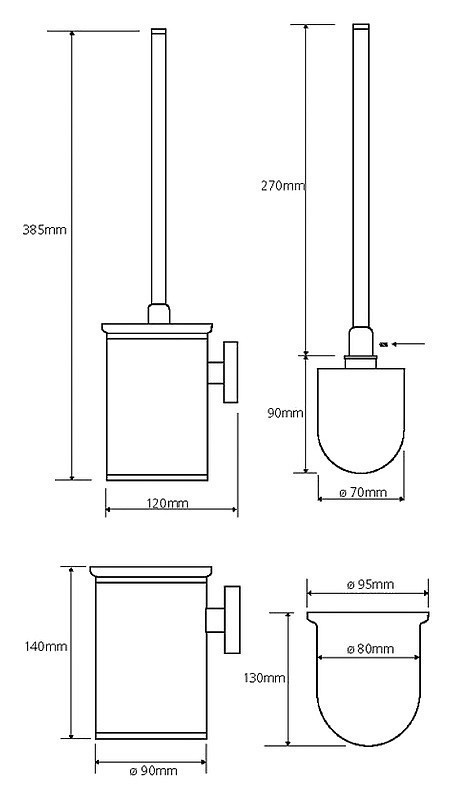 Ершик для унитаза Bemeta Omega
