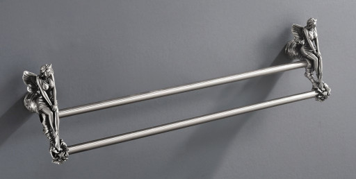 Полотенцедержатель двойной подвесной 60 см ART&amp;MAX AM-0988-B