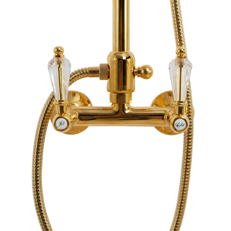 Душевая стойка со смесителем Cezares DIAMOND-CD-03/24-Sw