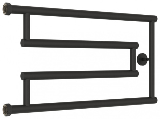 Полотенцесушитель водяной Сунержа High-Tech model &quot;G&quot; 320х650 Тёмный титан муар