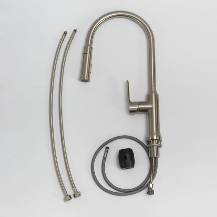 Смеситель для кухни двухрежимный BelBagno BB-LAM38-IN