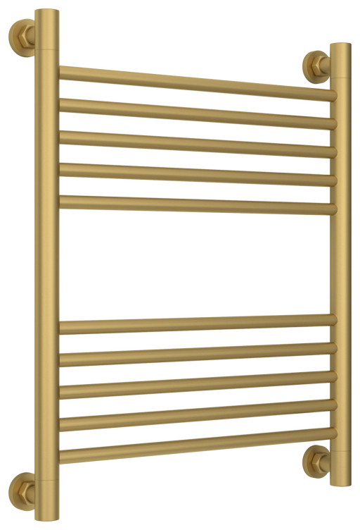 Полотенцесушитель водяной Сунержа Богема+ прямая 600х500 Матовое золото