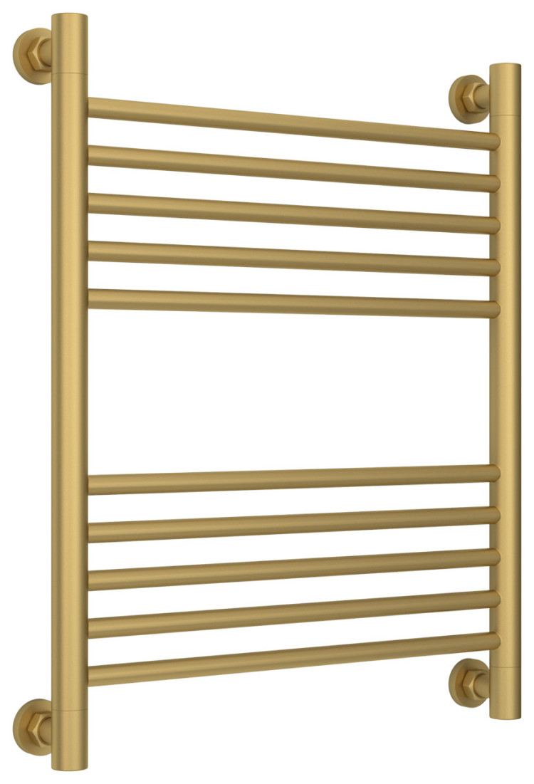Полотенцесушитель водяной Сунержа Богема+ прямая 600х500 Матовое золото