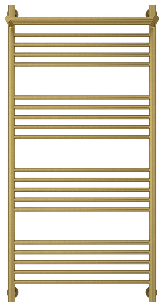 Полотенцесушитель водяной Сунержа Богема с полкой+ 1200х600 Состаренная латунь