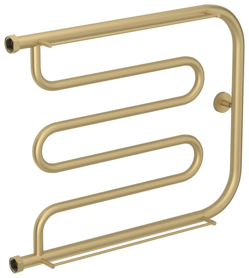 Полотенцесушитель водяной Сунержа Лира 2 полки+ 500х650 Матовая шампань