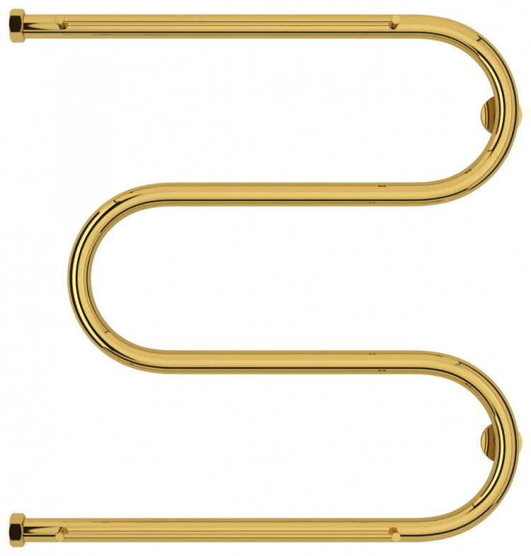 Полотенцесушитель водяной Сунержа М-образный 2 полки+ 600х600 Золото