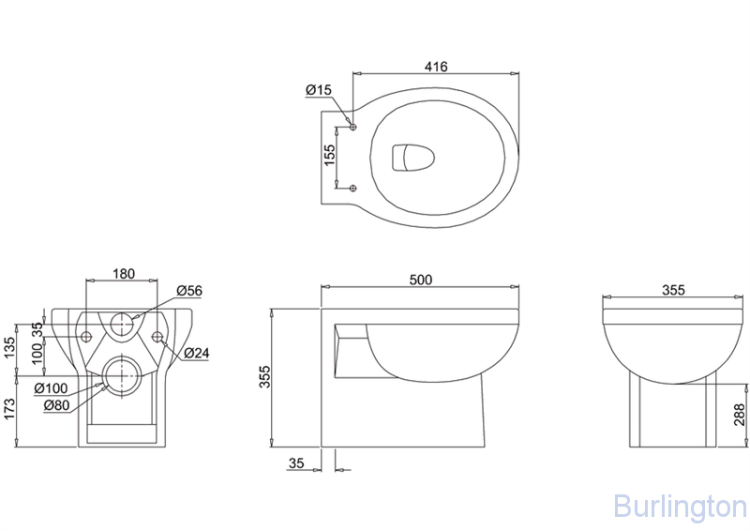 Унитаз подвесной [P10]
