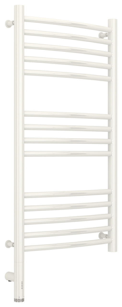 Полотенцесушитель электрический Сунержа Богема 3.0 выгнутая 800х400 МЭМ левый Белый