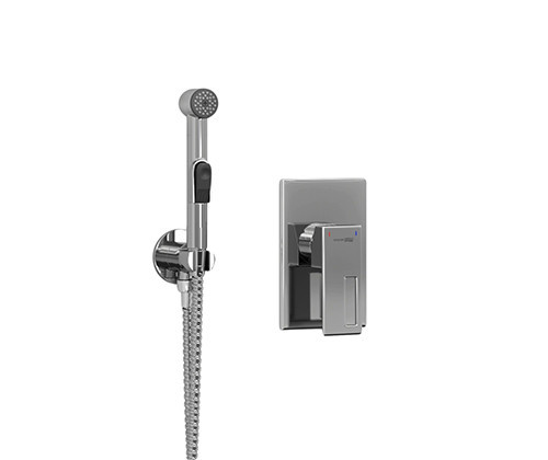 WasserKRAFT A01557 Встраиваемый комплект для биде со шлангом 120 см