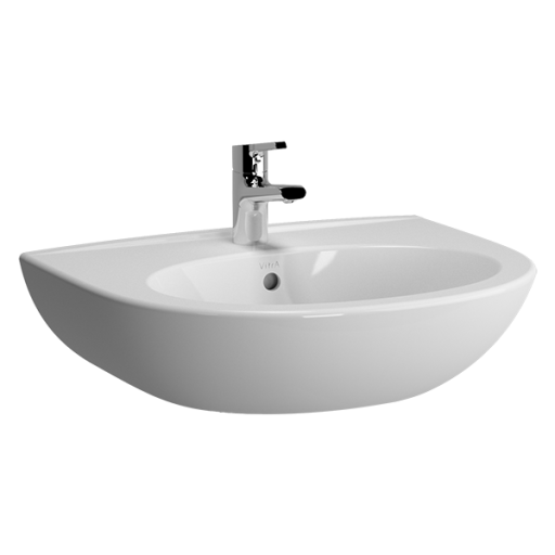 Раковина Zentrum, 60cm, цвет белый