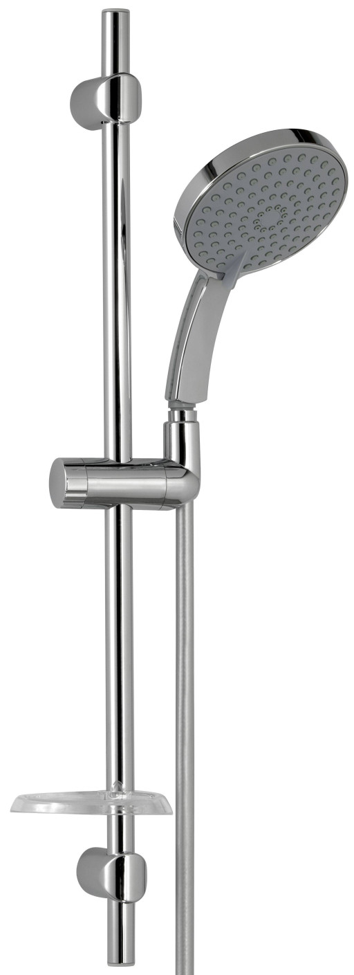 Душевой комплект со штангой, мыльницей, шлангом Jacob Delafon CITRUS E12980-CP