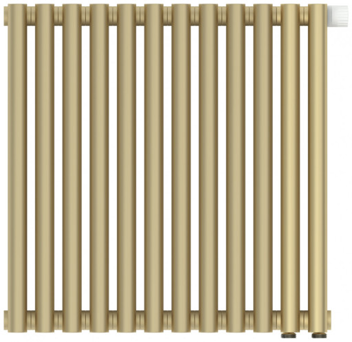 Отопительный радиатор Сунержа Эстет-00 EU50 500х540 12 секций Матовая шампань