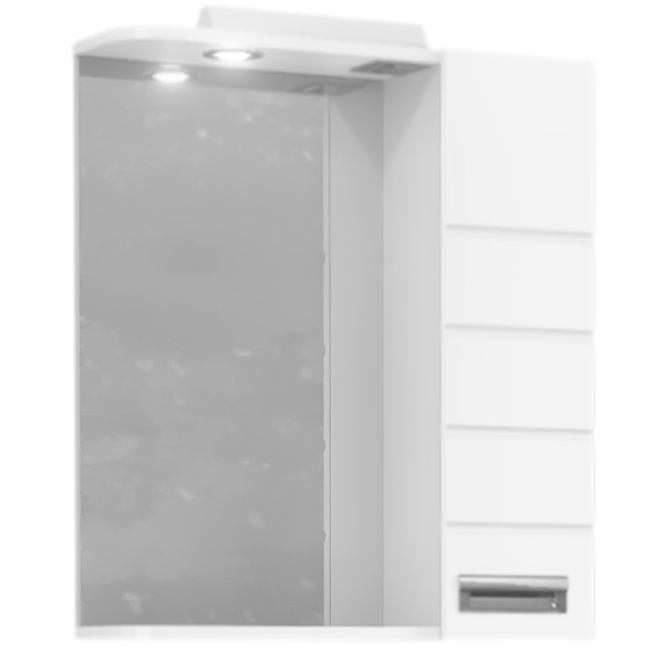 Зеркальный шкаф Raval Kub 60 с подсветкой