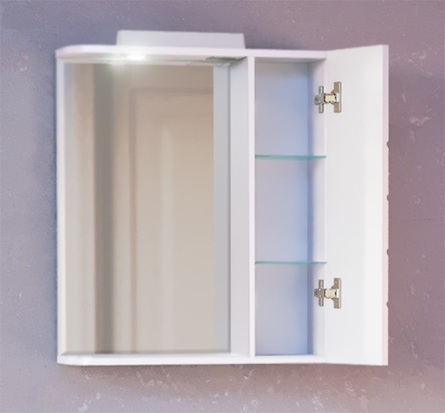 Зеркальный шкаф Raval Kub 60 с подсветкой