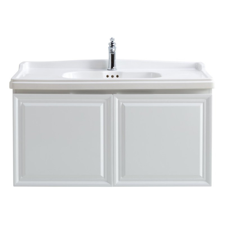 Раковина керамическая 100 см Cezares CZR-ELT-100-LVB