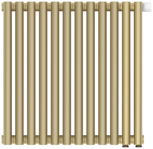 Отопительный радиатор Сунержа Эстет-11 EU50 500х540 12 секций Матовая шампань