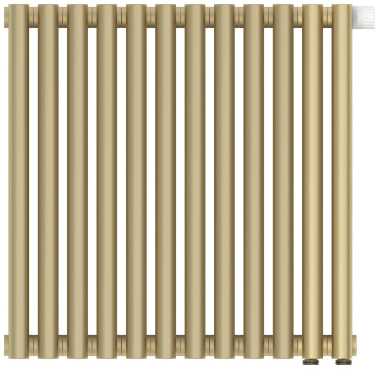 Отопительный радиатор Сунержа Эстет-11 EU50 500х540 12 секций Матовая шампань