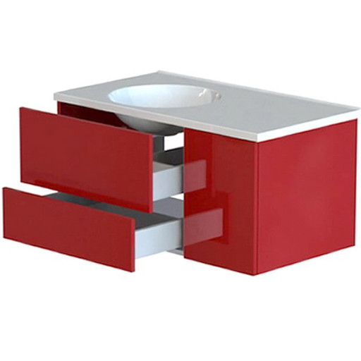 Тумба под раковину Astra Form Лофт 90 2 ящика