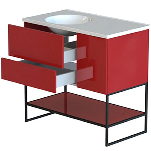 Тумба под раковину Astra Form Лофт 90 2 ящика