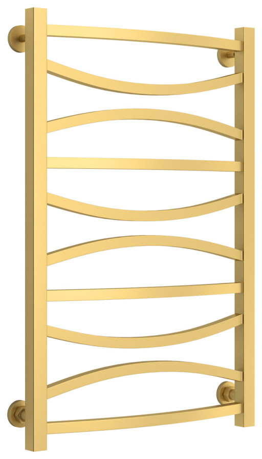 Полотенцесушитель водяной Сунержа Ажур 800х500 Матовое золото